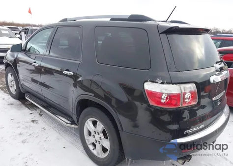 2012 GMC Acadia Sle z USA, uszkodzony, nr VIN 1GKKRPED4CJ386041
